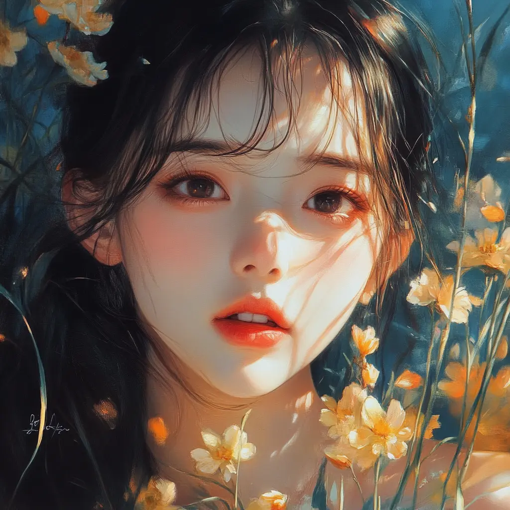 여드름 관리 받아서 피부가 좋은 여성 이미지