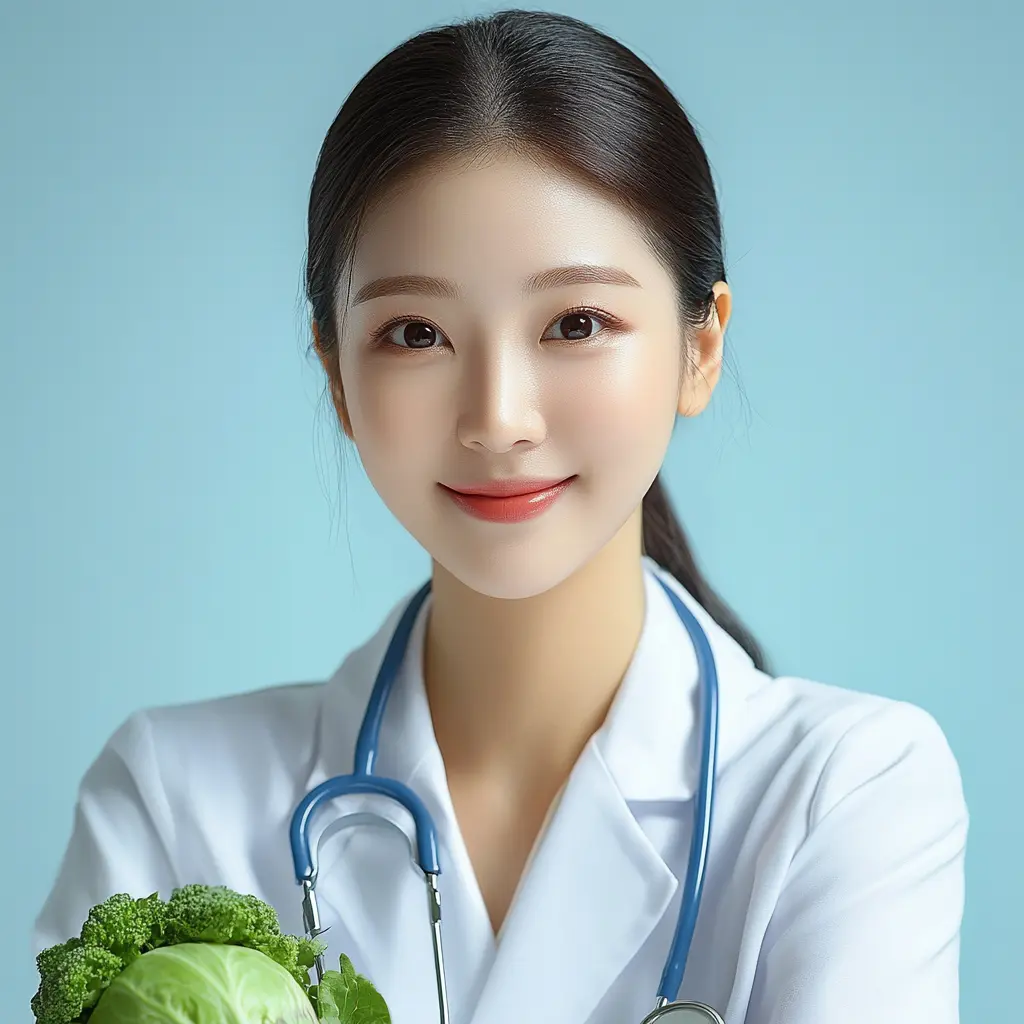 피부과전문의 여성 의사 이미지