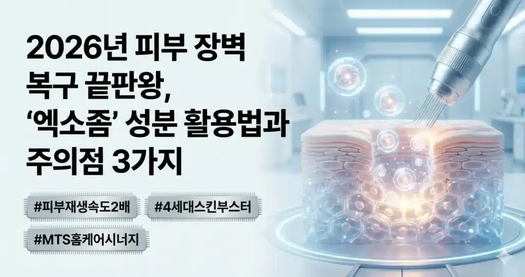 피부장벽 복구를 위한 엑소좀